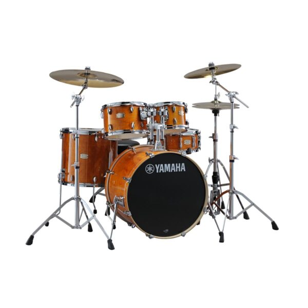 YAMAHA Stage Custom Birch 20/10/12/14/14 + Hardware Honey Amber-1