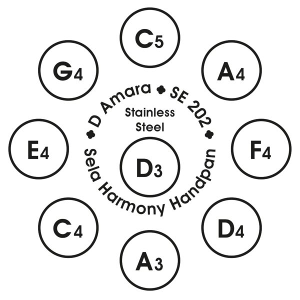 SELA HARMONY HANDPAN D AMARA-7