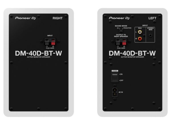 PIONEER DJ DM-40D-BT-W/Paar-3
