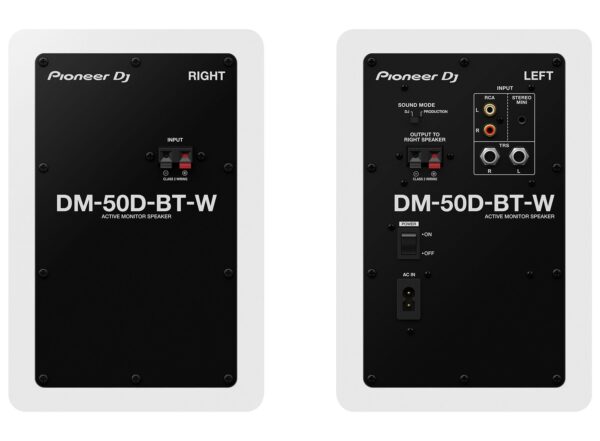 PIONEER DJ DM-50D-BT-W/Paar-3