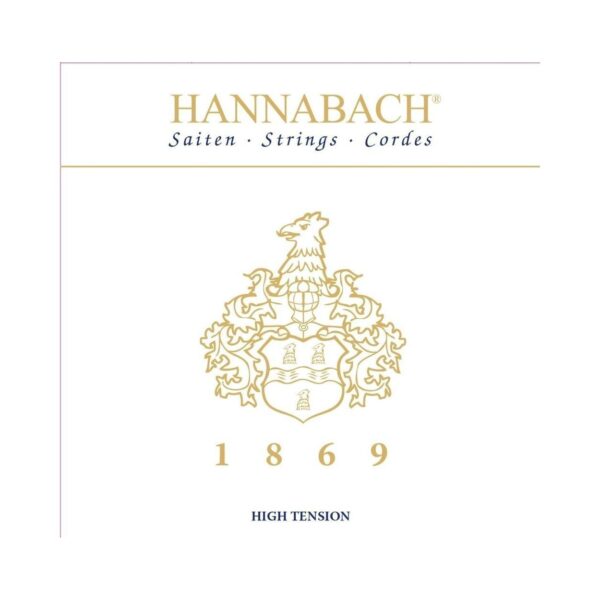 Hannabach Klassikgitarre-Saiten Serie 1869 Carbon/Gold HT 3erBass-1