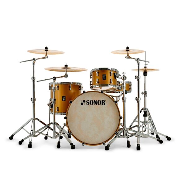 SONOR SQ-1 322 Solid Gold Metallic 22" SGM 12"/16"-1