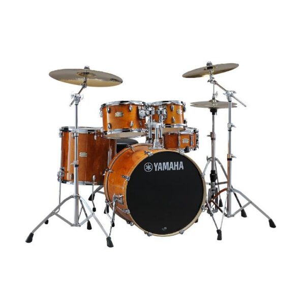 YAMAHA Stage Custom Birch 20/10/12/14/14 + Hardware Honey Amber