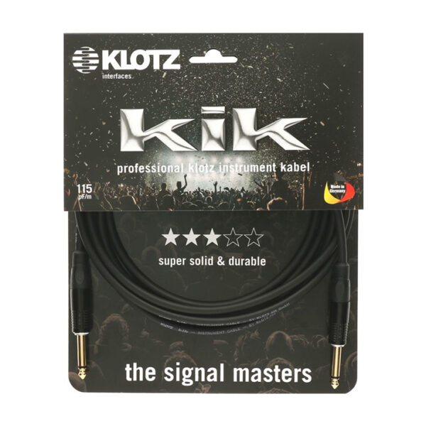 KLOTZ KIKKG1.5PPSW Klinke-Klinke 1.5m