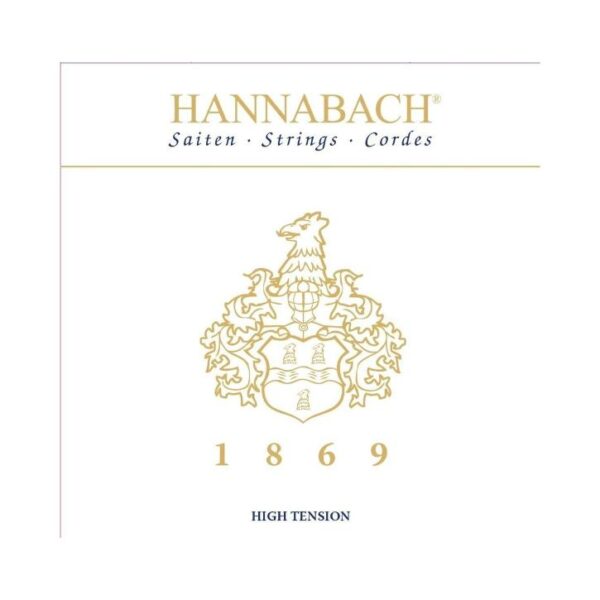 Hannabach Klassikgitarre-Saiten Serie 1869 Carbon/Gold HT 3erBass