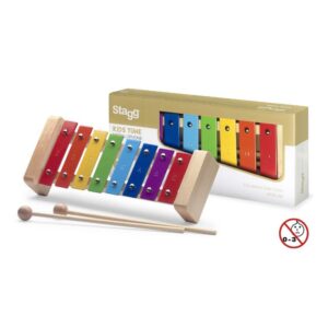 STAGG Glockenspiel META-K8 RB färbig