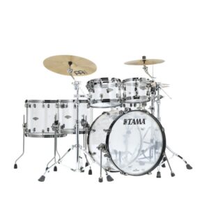 TAMA 50th Limited Starclassic Mirage Shell Kit 5 teilig - Crystal Ice/Black Nickel HW