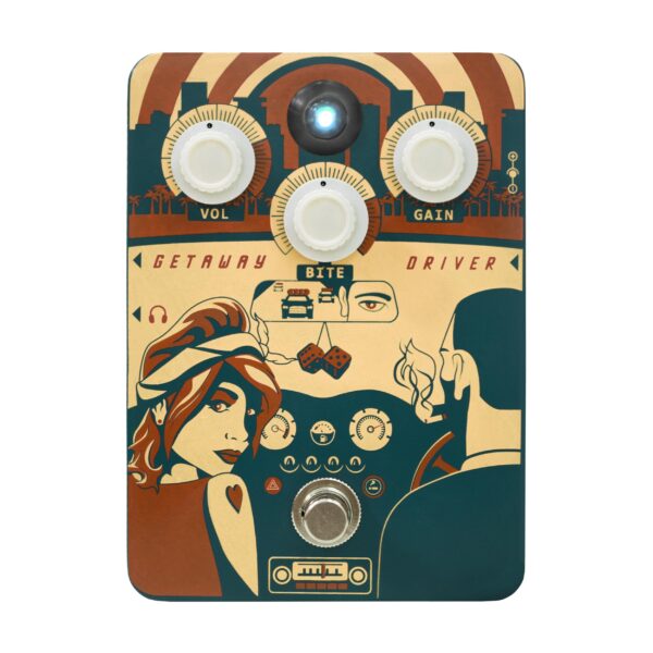 ORANGE Getaway Driver FX Pedal-1