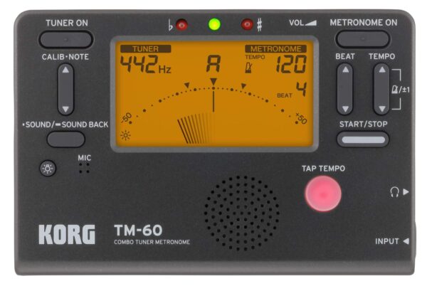 KORG TM-60BK Metronom/Stimmgerät-2