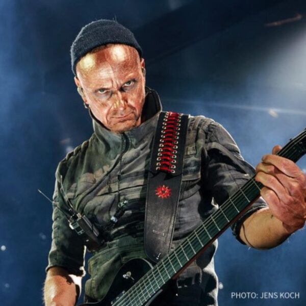 GITARRENGURT Richter Paul Landers Rot Gurt #1628-5