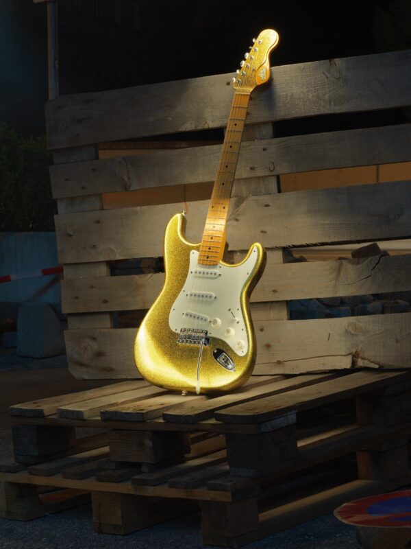 UBERMEISTER S. Gold Flitter Custom Shop-4