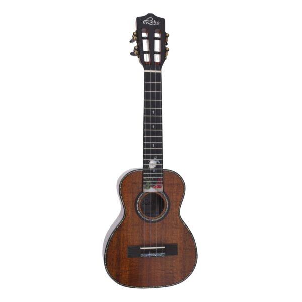 LEHO Speciality Konzert Ukulele Hawaiian Koa massiv-1