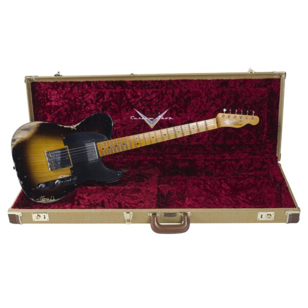 FENDER Limited Edition 1951 HS Telecaster Heavy Relic Wide Fade 2 Color Sunburst   -1