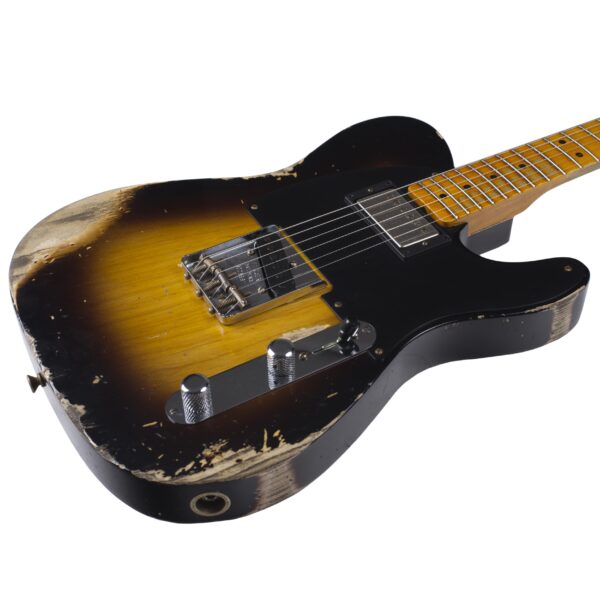 FENDER Limited Edition 1951 HS Telecaster Heavy Relic Wide Fade 2 Color Sunburst   -4