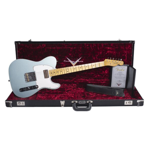 FENDER Postmodern Tele Journeyman Relic Closet Classic Aged Firemist Silver-10