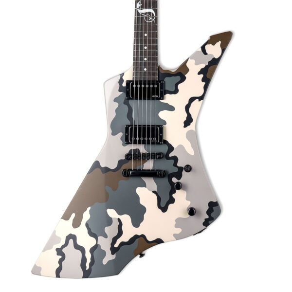 ESP LTD SNAKEBYTE CAMO JAMES HETFIELD - Incl. Case-2