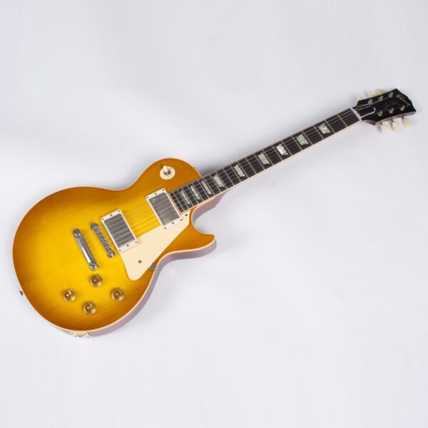 GIBSON 1958 Les Paul Standard Reissue VOS Lemon Burst-6