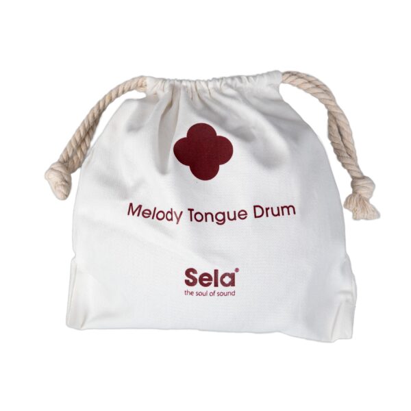 SELA Melody Tongue Drum 6“ C Major Black-6