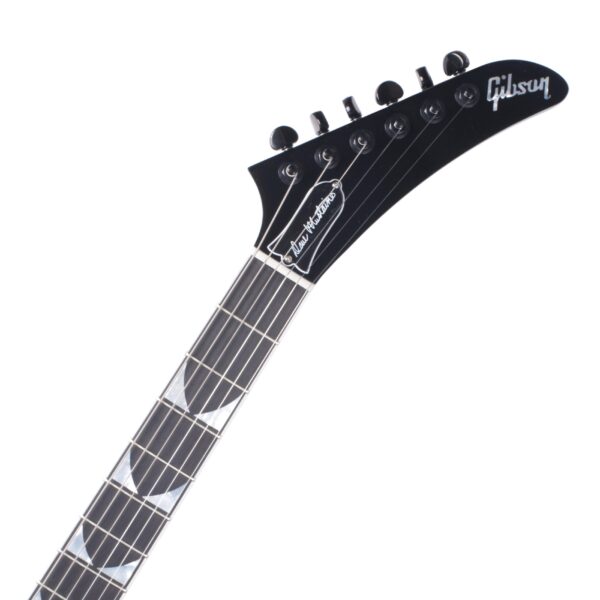 GIBSON Dave Mustaine Flying V EXP Silver Metallic -5