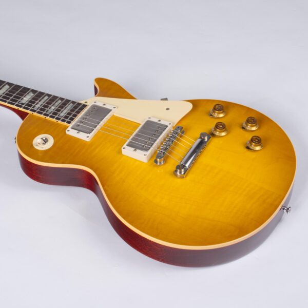 GIBSON 1958 Les Paul Standard Reissue VOS Lemon Burst-5