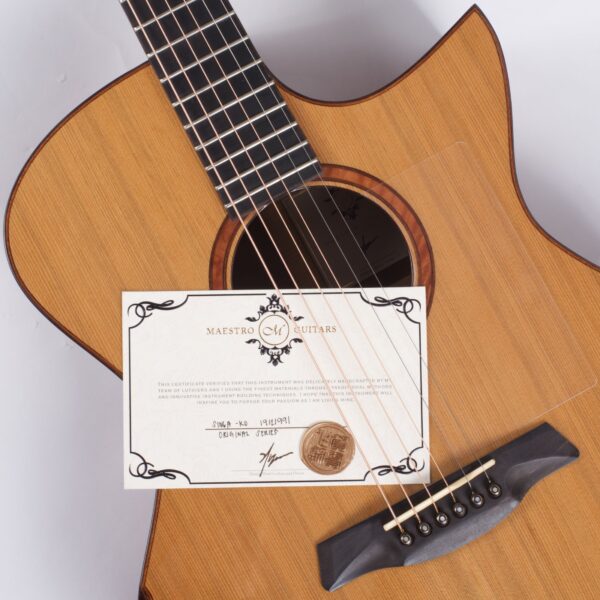 MAESTRO GUITARS Original Series Singa LO CSB C-9