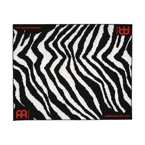 MEINL MDR-ZB 160x200cm/Bag gummiert Drumteppich Zebra-1