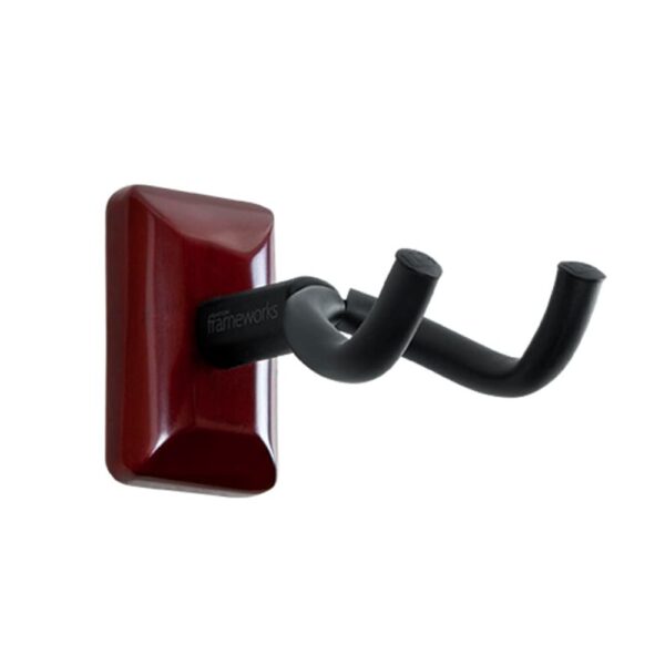 GATOR FRAMEWORKS Wall Mount Guitar Hanger Cherry-1