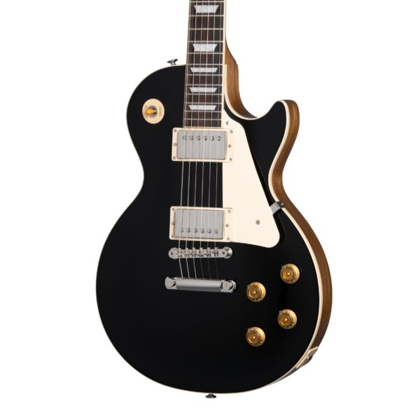 GIBSON Les Paul Standard 50s Plain Top Ebony Top-3