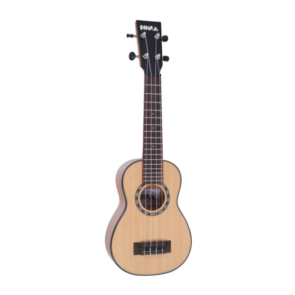 IONA BY LARRIVEE LU-04 Sopran Ukulele Fichte/Exotic Mahagoni-1