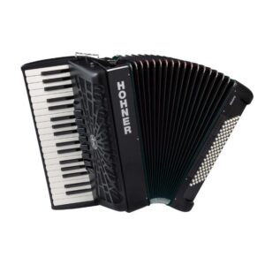 HOHNER BRAVO III  96 schwarz silent key