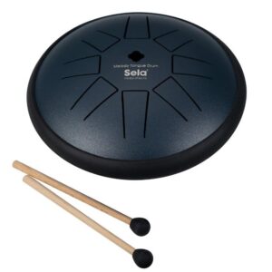 SELA Melody Tongue Drum 6“ D Major Navy Blue