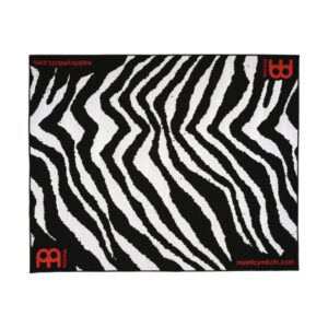 MEINL MDR-ZB 160x200cm/Bag gummiert Drumteppich Zebra