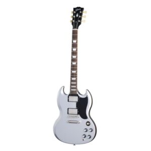 GIBSON SG Standard '61 Stop Bar Silver Mist