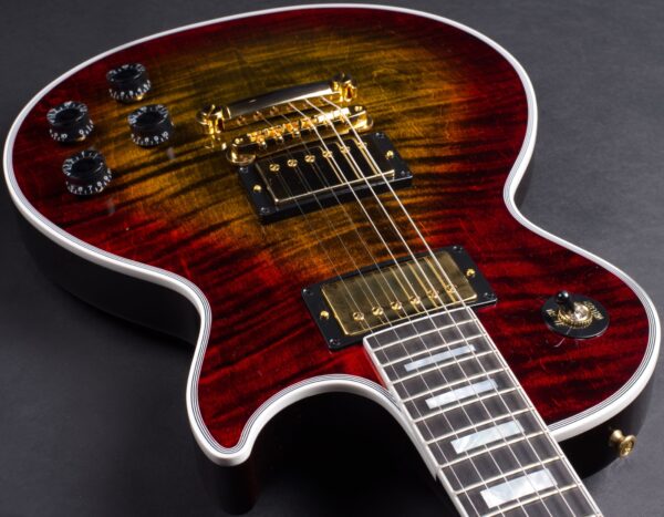 GIBSON Les Paul Axcess Custom Figured Top Bengal Burst w/Ebony Fingerboard Gloss-3