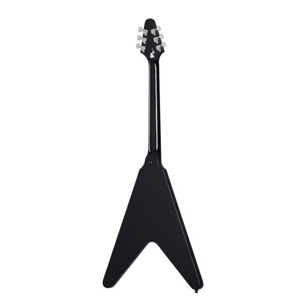 EPIPHONE Kirk Hammett 1979 Flying V Ebony (Incl. Hard Case)-3