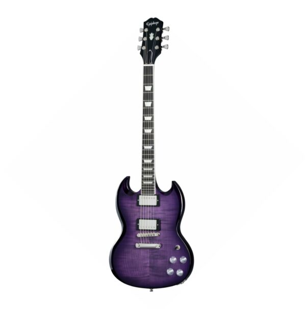 EPIPHONE SG Modern Figured Purple Burst (Incl. Premium Gig Bag)-1