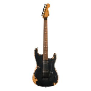 CHARVEL Pro-Mod Relic San Dimas Style 1 HH FR PF Weathered Black