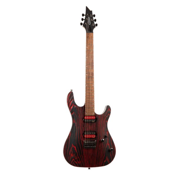 CORT KX300 Etched Black Red-1