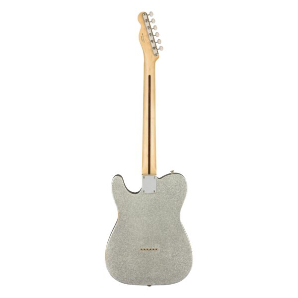 FENDER Brad Paisley Road Worn Telecaster Silver Sparkle-2